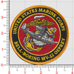 Officially Licensed USMC MV-22 Osprey Commemorative Patch
