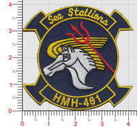 Officially Licensed USMC HMH-461 Sea Stallions Throwback Patch