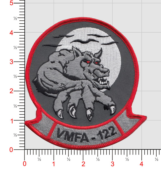 Officially Licensed USMC VMFA-122 Werewolves Patch