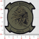 Officially Licensed US Navy HSM-72 Proud Warriors Squadron Patches