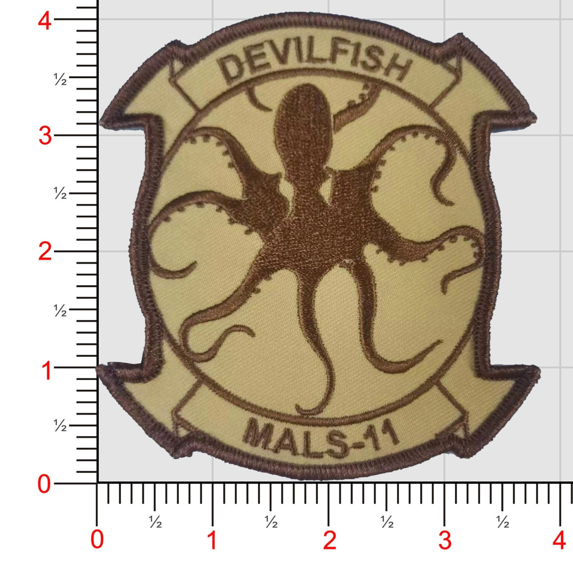 Officially Licensed USMC MALS-11 Devilfish 2022 Patch – MarinePatches ...