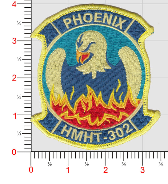 Officially Licensed USMC HMHT-302 Phoenix Squadron Patch