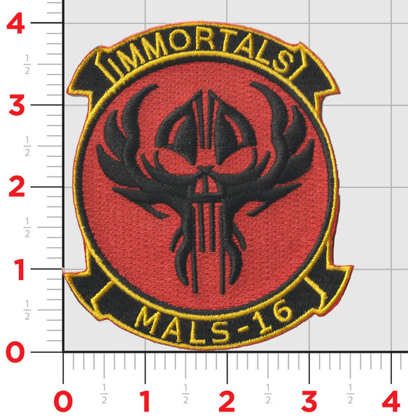 Officially Licensed USMC MALS-16 Immortals Patch