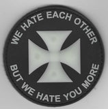 Official HMLA-169 We Hate Each Other But We Hate You More Shoulder Patches
