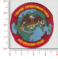 Officially Licensed USMC 1st MEF Air Ground Team Patch