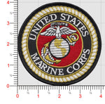 Officially Licensed USMC EGA Black Border Patch