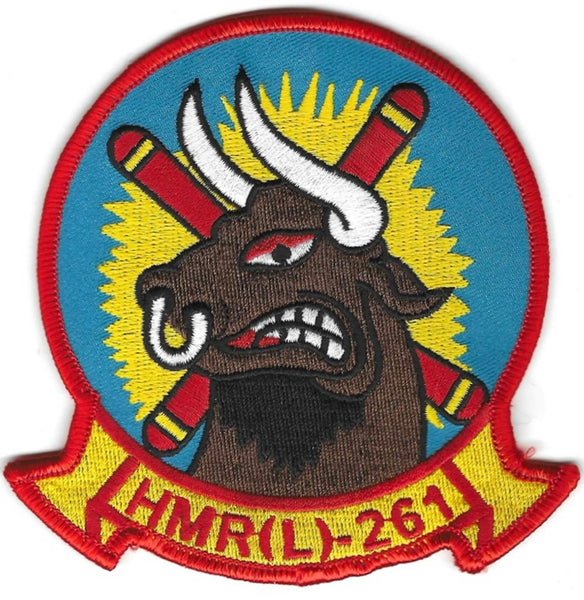 Officially Licensed USMC HMR(L)-261 Patch