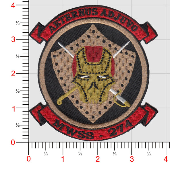 Officially Licensed USMC MWSS-274 Ironmen Patch