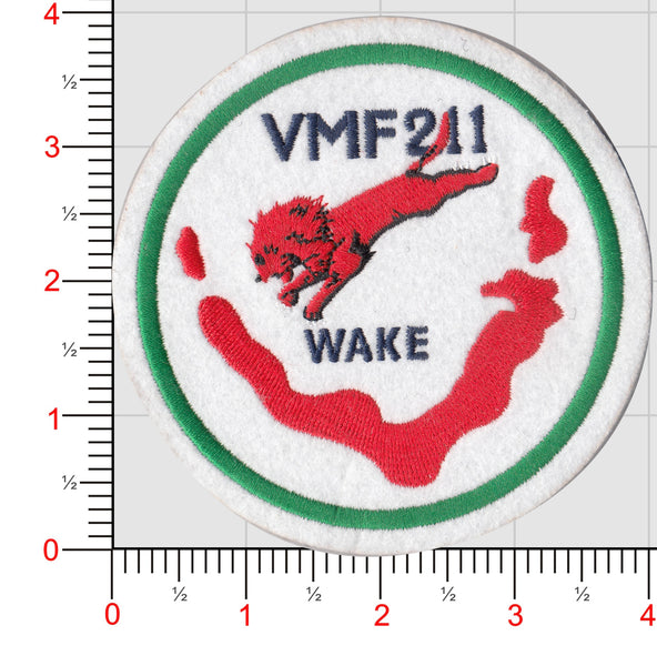 Officially Licensed USMC VMF-211 Wake Island Avengers WWII Patch