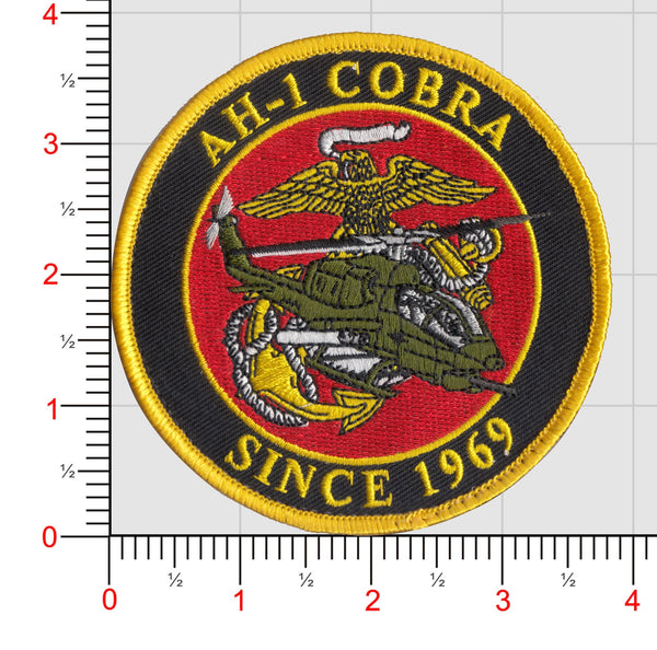 Officially Licensed USMC AH-1 Cobra "Since 1969" Patch