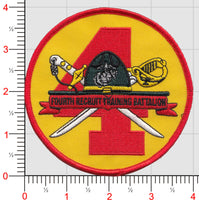 Officially Licensed USMC 4th Recruit Training Battalion Patch