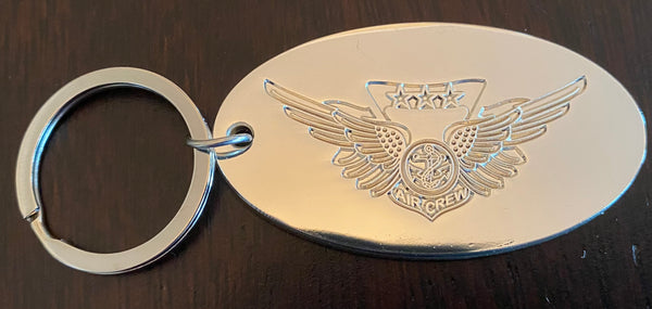 USMC Combat Aircrew Wings Key Ring