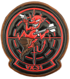 Officially Licensed US Navy VX-31 Dust Devils Leather Patches