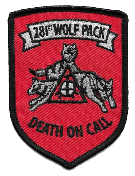 US Army 281st Wolf Pack Patch