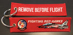 VT-21 Redhawks Remove Before Flight Key Ring
