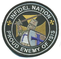 Enemy of ISIS (Blue) Patch