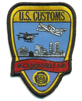 Legacy US Customs Jacksonville Air Branch Original Patch