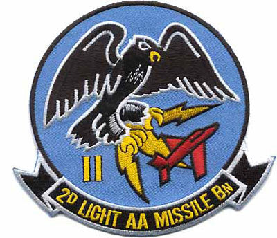 Officially Licensed USMC 2nd Light Anti-Aircraft Bn patch