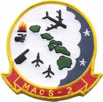 Officially Licensed USMC Marine Aviation Control Squadron MACS-2 Patch