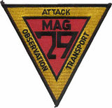 Officially Licensed USMC Marine Aircraft Group MAG 29 War Eagles Patches