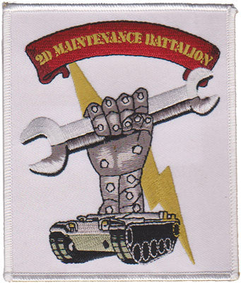 Officially Licensed USMC 2D Maintenance Bn Patch