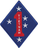 Officially Licensed USMC 1st MARDIV Vietnam Patch