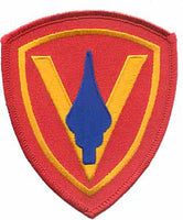 Officially Licensed USMC 5th MARDIV Patch