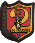 Officially Licensed USMC 2nd Marines Patch