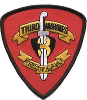 Officially Licensed USMC 3rd Marine Regiment Patch