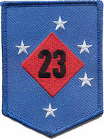 Officially Licensed USMC 23rd Marine Regiment Patch