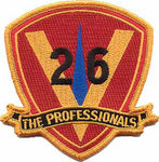 Officially Licensed USMC 26th Marines The Professionals Patch