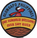 Olongapo 100 Missions Over Shit River- No Hook & Loop