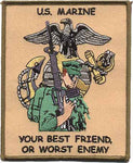 US Marine Best Friend or Worst Enemy Patch