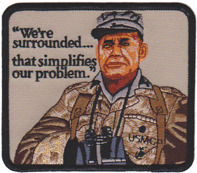 We're Surrounded Chesty Puller Patch