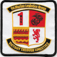 Officially Licensed USMC 1st Marine Logistics Group Patch