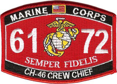 CH-46 Crew Chief 6172-No Hook and Loop