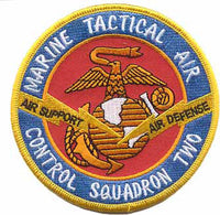 Officially Licensed Marine Tactical Air Control Squadron MTACS-2 Patch