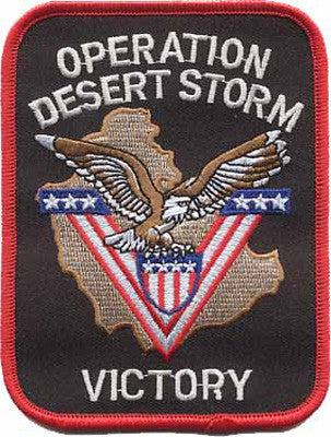 Operation Desert Storm Victory Patch – MarinePatches.com - Custom ...