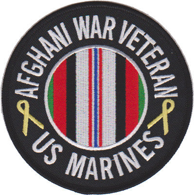 USMC Afghani War Veteran Patch