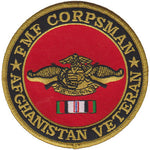 Officially Licensed USMC FMF Corpsman-Afghanistan Patch