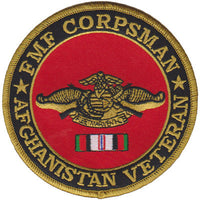 Officially Licensed USMC FMF Corpsman-Afghanistan Patch
