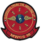 Officially Licensed USMC Marine Wing Communications Squadron MWCS-18 Patch