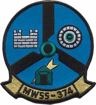 Officially Licensed USMC MWSS-374 Patch