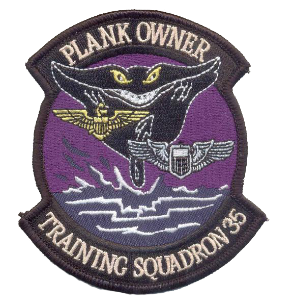 US Navy VT-35 Plank Owner Patch