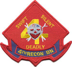 Officially Licensed USMC 4th Recon Battalion Patch