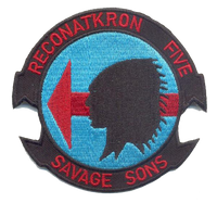 Officially Licensed US Navy RVAH-5 Savage Sons Squadron Patch