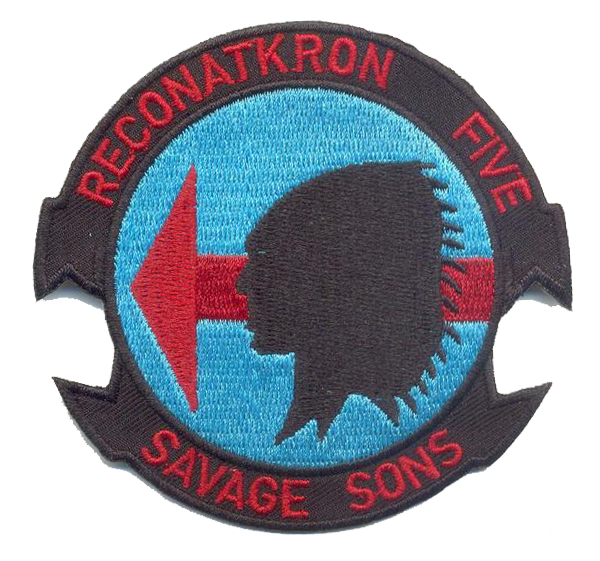 Officially Licensed US Navy RVAH-5 Savage Sons Squadron Patch