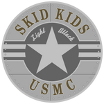 Officially Licensed USMC Skid Kids Sticker