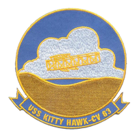 USS Kitty Hawk CV-63 Patch