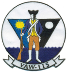 Officially Licensed US Navy VAW-115 Liberty Bells Sentenil Patch
